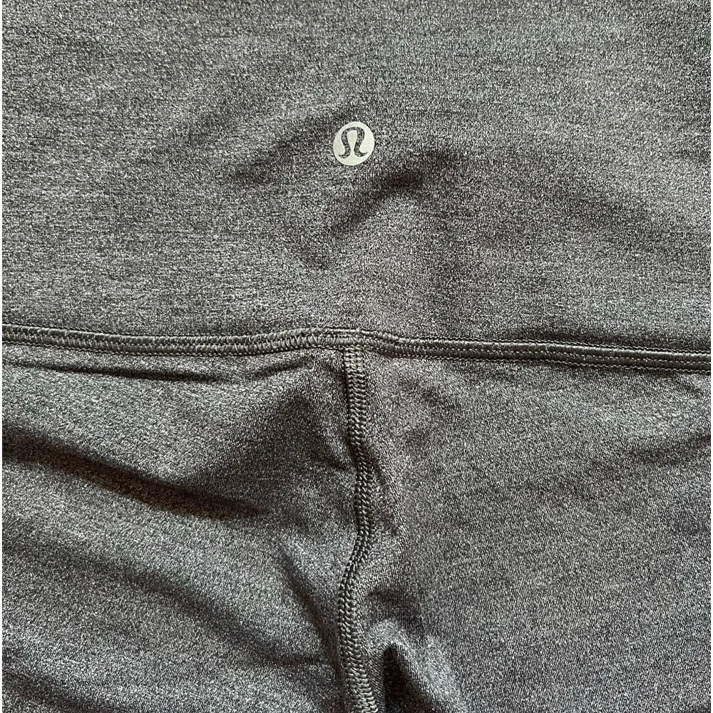 Lululemon Women’s Crop Leggings Gray Heather Size 8